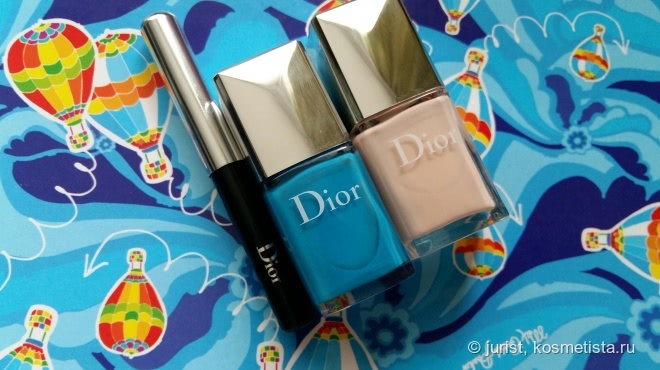 Лето, море, песок, Dior...с маникюрным набором Polka Dots Colour & Dots Manicure Kit #001 Pastilles