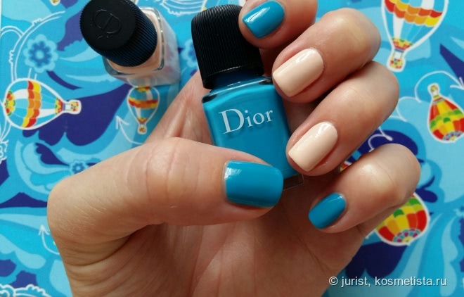 Лето, море, песок, Dior...с маникюрным набором Polka Dots Colour & Dots Manicure Kit #001 Pastilles