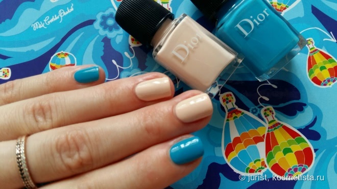 Лето, море, песок, Dior...с маникюрным набором Polka Dots Colour & Dots Manicure Kit #001 Pastilles
