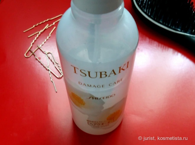 Вода для восстановления поврежденных волос Shiseido Tsubaki Damage Care Hair water