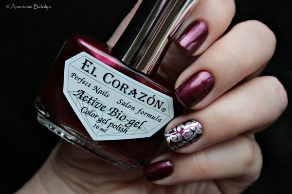 El Corazon Active Bio-gel Color gel polish Nail Party — №423/629 Manhattan