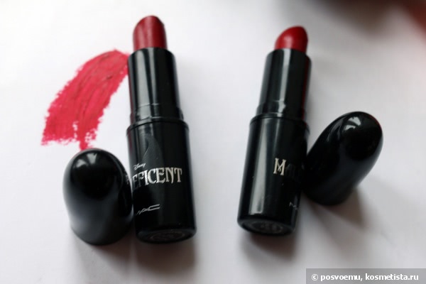 Поцелуй истинной любви с MAC x Maleficent True love's kiss lipstick