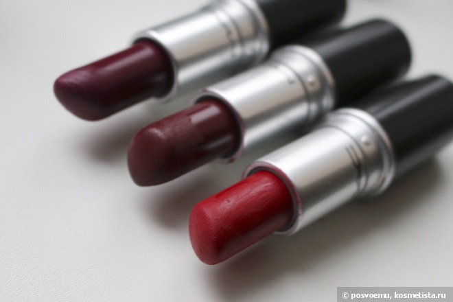 Мат? - Matte, MAC The Matte Lip Lipsticks Fashion Revival, Diva & Ruby Woo