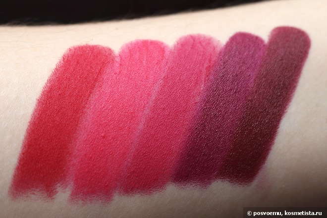 Такие похожие и такие разные MAC Retro Matte Lipsticks All Fired Up & Relentlessly Red
