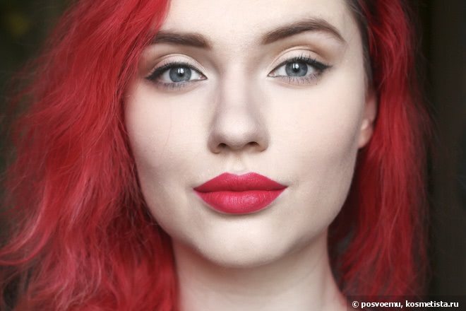 Такие похожие и такие разные MAC Retro Matte Lipsticks All Fired Up & Relentlessly Red