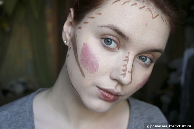 Контурируемся со Smashbox Step-by-Step contour stick trio и L.a. Lights Blendable Lip & Cheek Color