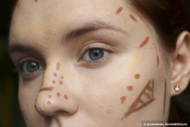 Контурируемся со Smashbox Step-by-Step contour stick trio и L.a. Lights Blendable Lip & Cheek Color