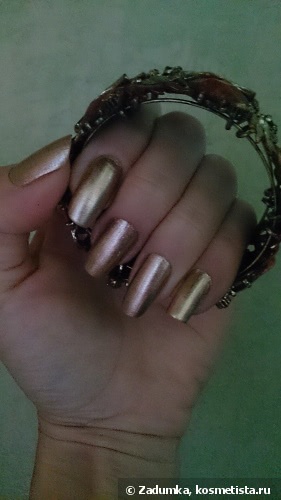 Золото на ногтях с Sally Hansen Xtreme wear Nail Color, 4860-68,Golden-1