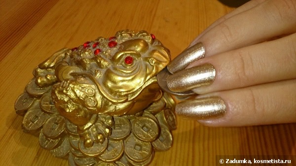 Золото на ногтях с Sally Hansen Xtreme wear Nail Color, 4860-68,Golden-1