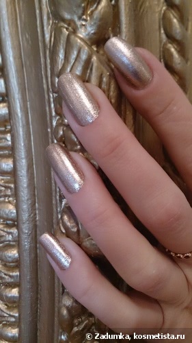 Золото на ногтях с Sally Hansen Xtreme wear Nail Color, 4860-68,Golden-1
