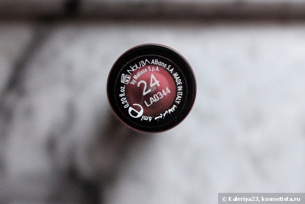 Nouba Millebaci Long Lasting Lip Color в оттенке 24