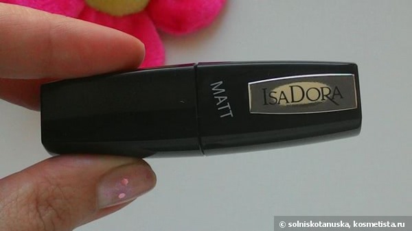 Роза с орхидеей. IsaDora Perfect Matt Lipstick 06 Deco Rose