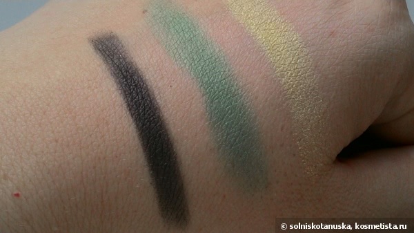 Винил. Shiseido Luminizing Satin Eye Color Trio GR 716 Vinyl