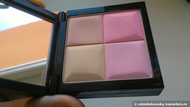 Нежнее нежного: Givenchy Le Prisme Visage Mat Soft Compact Face Powder Natural Result 4 colors #88 Acoustic Pastel