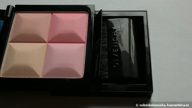 Нежнее нежного: Givenchy Le Prisme Visage Mat Soft Compact Face Powder Natural Result 4 colors #88 Acoustic Pastel
