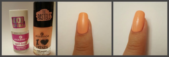 Верхнее покрытие для ногтей Essence Xxxl Volume Gel-Look с эффектом объема