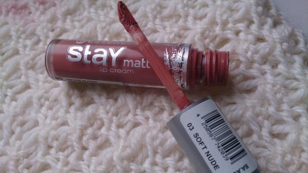 Помада Essence Stay matt lip cream 03 soft nude