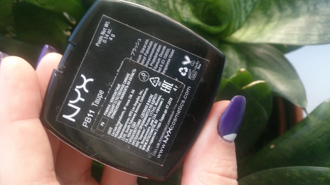 Румяна Nyx Powder Blush PB11 Taupe