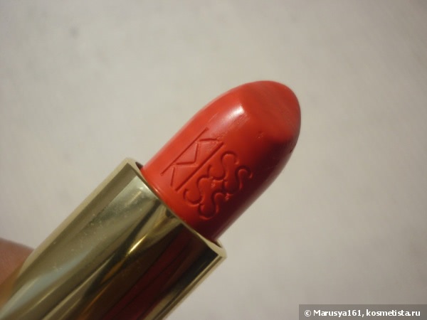 Guerlain Kiss Kiss Lipstick Le Rouge Creme Galbant Shaping Cream Lip Color #344 Sexy Coral