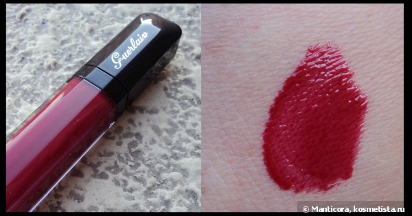 Рождественская коллекция! Guerlain Gloss d’Enfer Maxi Shine Intense Colour & Shine Bare Lip Sensation # 920 Rouge Parade