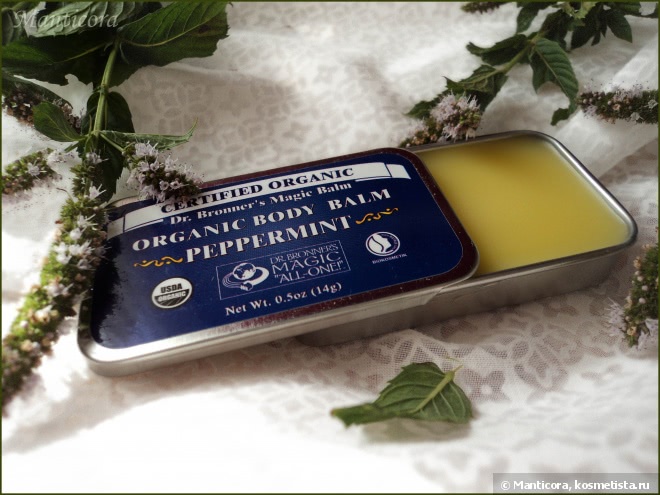 Приятное открытие: Dr. Bronner's Organic Body Balm Peppermint