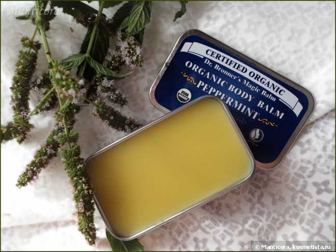 Приятное открытие: Dr. Bronner's Organic Body Balm Peppermint