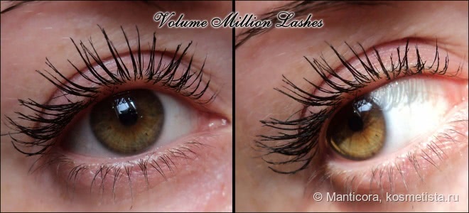Тушь L'Oreal Volume Million Lashes black и Volume Million Lashes Feline black. Пост-сравнение