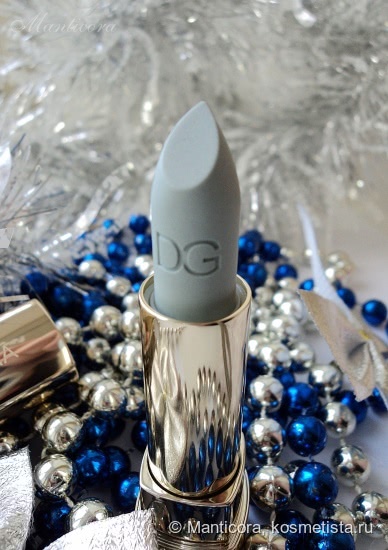 Dolce & Gabbana Shine Lipstick #185 Light Blue (Summer Shine Collection Summer 2015)