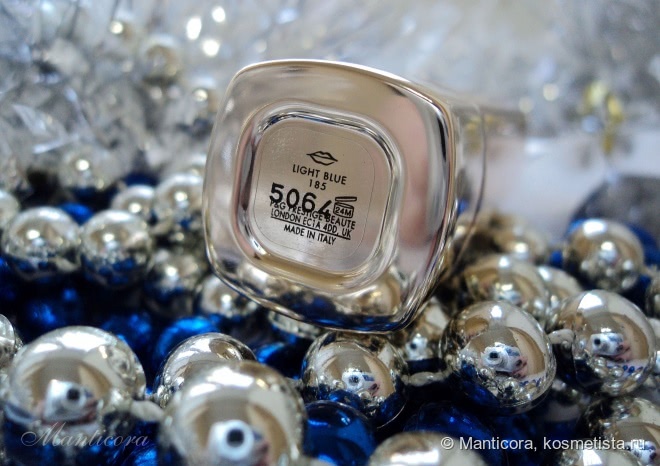 Dolce & Gabbana Shine Lipstick #185 Light Blue (Summer Shine Collection Summer 2015)