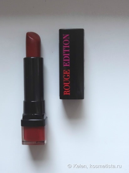 Кровавое вино. Bourjois Rogue Edition Lipstick #14 Pretty Prune