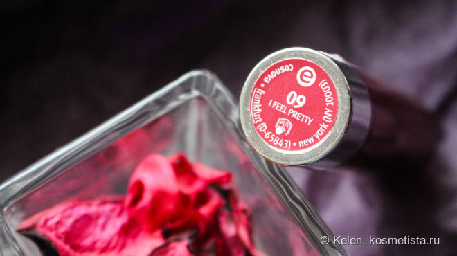 Весеннее настроение с помадой Essence Sheer&Shine Lipstick #09 I Feel Pretty