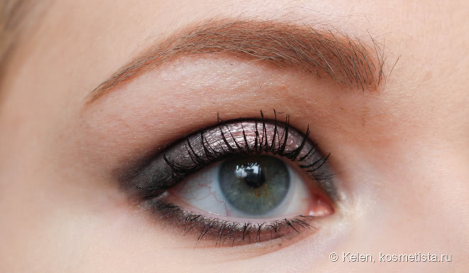 Золото ли? Maybelline Eye studio Color tattoo 24h in 65 Pink Gold