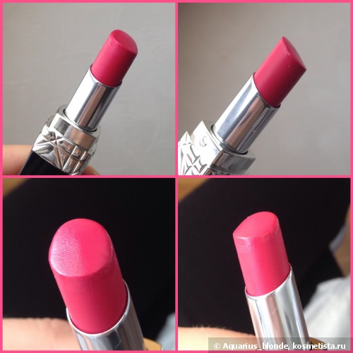 Малиновая радость Dior Rouge Dior Baume Natural Lip Treatment Couture Colour №688 Diorette