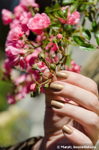 Настоящая золотая осень с Avon Gel Finish Glimmer
