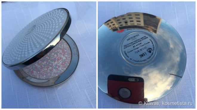 Звезда коллекции Guerlain Makeup Collection Spring 2016 -Meteorites Voyage Illuminating Matte Powder