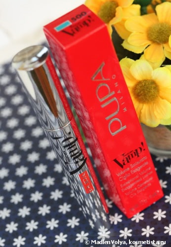 Pupa Milano Mascara Vamp! Exceptional Volume Exaggerated Lashes №500 Emerald Green