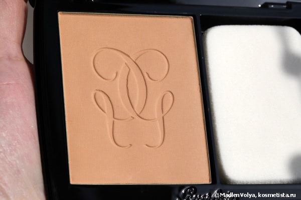 Guerlain Lingerie de Peau Nude Powder Foundation Moisture Retention - Matte Effect SPF 20-Pa++ №03 Natural Beige