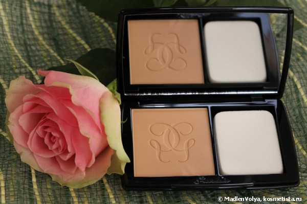 Guerlain Lingerie de Peau Nude Powder Foundation Moisture Retention - Matte Effect SPF 20-Pa++ №03 Natural Beige