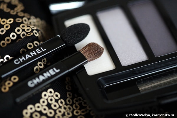 Chanel Les 5 Ombres De Chanel Eyeshadow Palette Oiseaux de Nuit Тени из Рождественской коллекции 2014-15