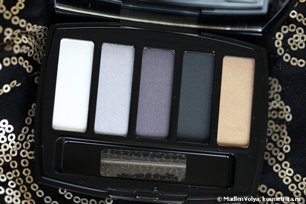 Chanel Les 5 Ombres De Chanel Eyeshadow Palette Oiseaux de Nuit Тени из Рождественской коллекции 2014-15