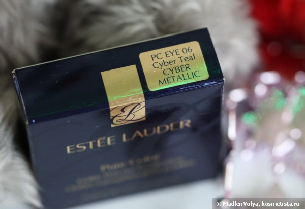 Estee Lauder Pure Color Gelee Powder EyeShadow 06 Cyber Teal Cyber Metallic
