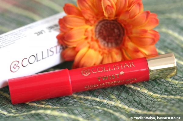 Collistar Twist Ultra-Shiny Gloss With Hyaluronic Acid And Pro Collagen #207 Corallo Rosa