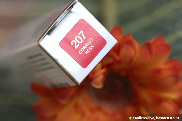 Collistar Twist Ultra-Shiny Gloss With Hyaluronic Acid And Pro Collagen #207 Corallo Rosa