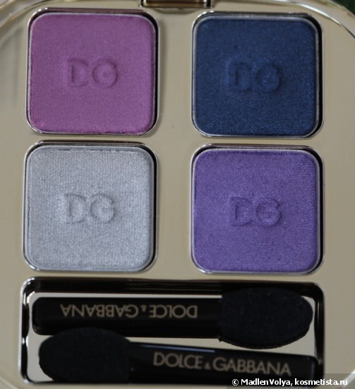 Dolce&Gabbana The EyeShadow Smooth Eye Colour Quad в оттенке Night 170