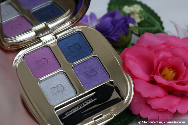 Dolce&Gabbana The EyeShadow Smooth Eye Colour Quad в оттенке Night 170
