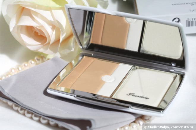 Guerlain Blanc De Perle Bright&Sculpt Foundation Radiance Booster - Protective Shield SPF 20 - PA++ #02 Beige Clair
