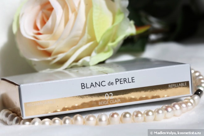 Guerlain Blanc De Perle Bright&Sculpt Foundation Radiance Booster - Protective Shield SPF 20 - PA++ #02 Beige Clair