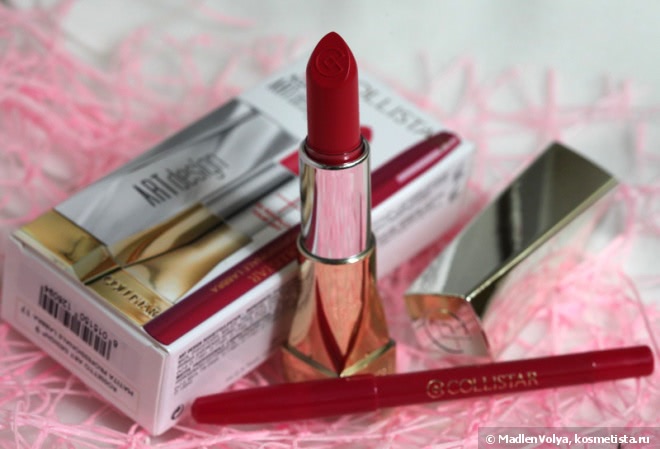 Collistar Rossetto Art Design Набор (Помада для губ №9 + Карандаш контурный для губ профессиональный №17)