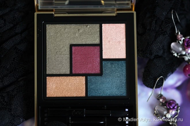 Загадочная и экстравагантная. Осенняя палетка Yves Saint Laurent Couture Palette Collector 5-Color Ready-to-wear Scandal Collection