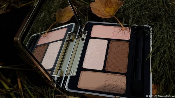 Тени Guerlain Ecrin 4 Couleurs Long- Lasting Eyeshadows, Captivating Colours #15 Les Sables